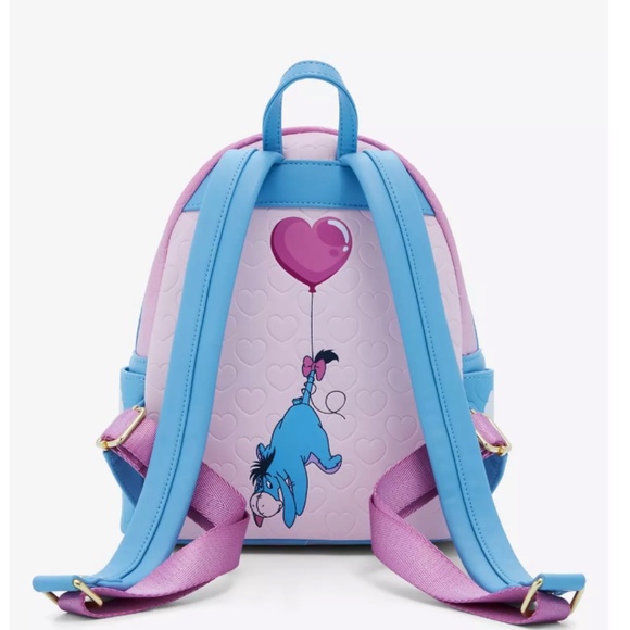 Loungefly Disney Winnie the Pooh Eeyore Balloons Mini Backpack - Picture 4 of 12